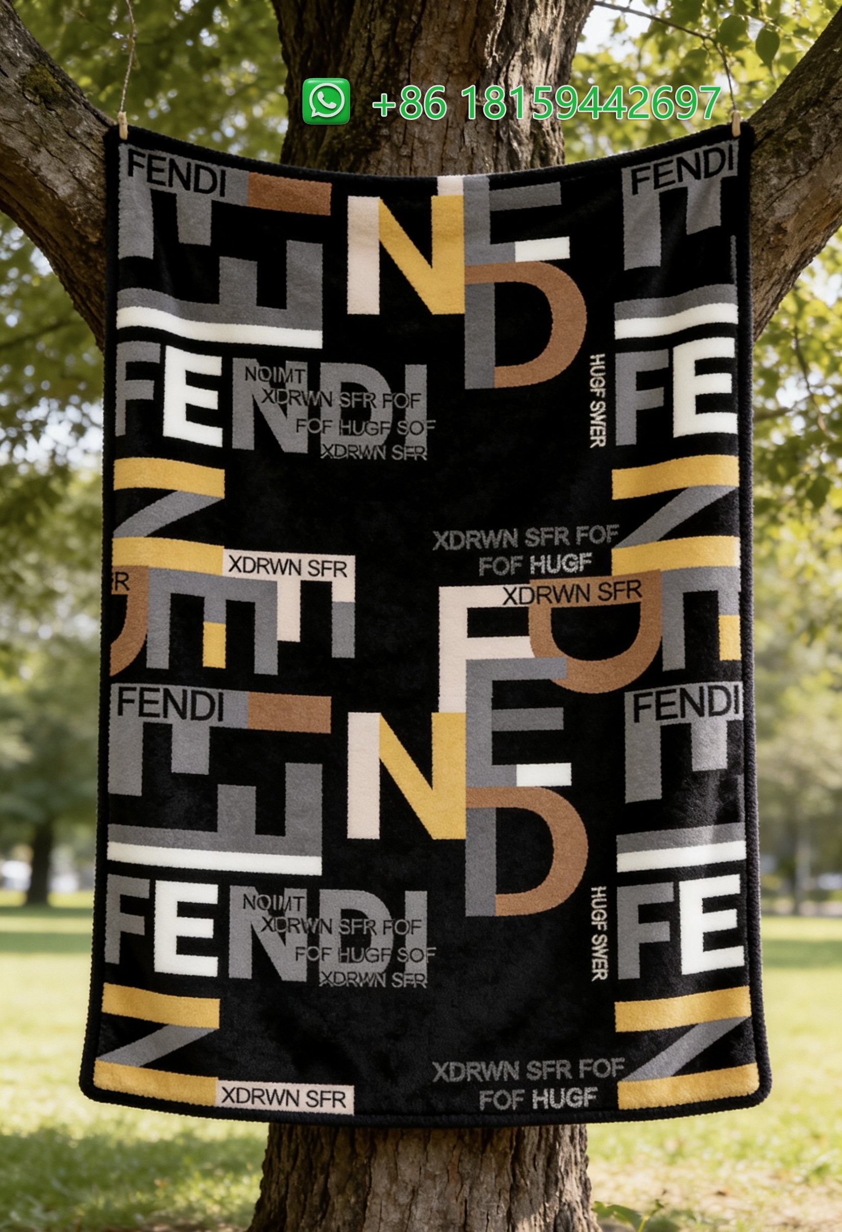 Fendi Throw Blankets